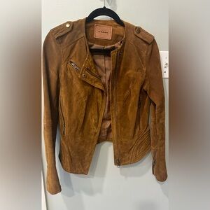 BlankNYC Suede Moto Jacket, size Small